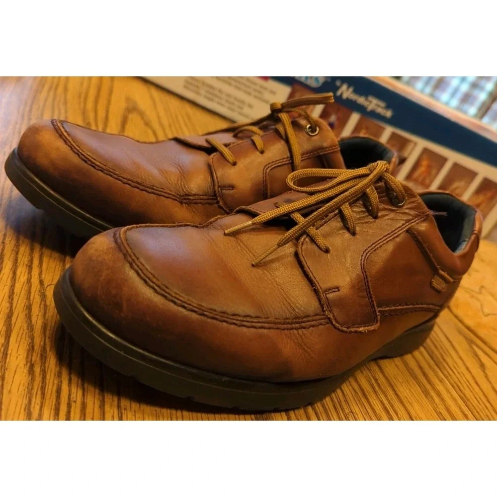 Pikolinos Comfort Casual‎ Lace-Up Shoes, Brown Leather, Men's 43 EU (US 9.5-10)